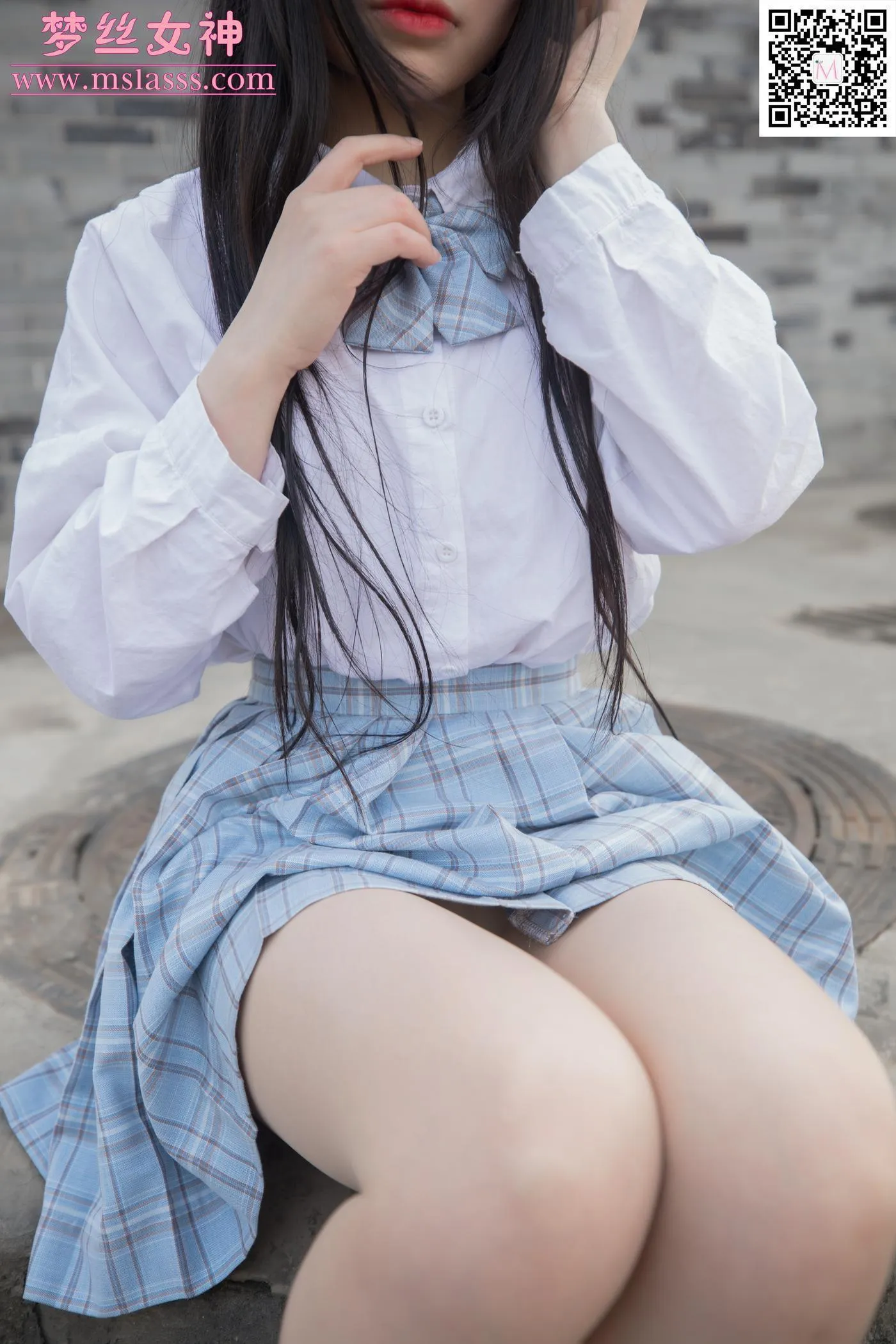 [MSLASS梦丝女神] 2020.03.22 NO.102 仟仟 JK小女神[23] [41P]插图9